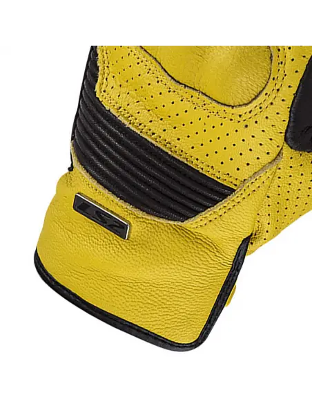 GANTS EN CUIR PERFORÉ MOUTARDE DUSTER LS2