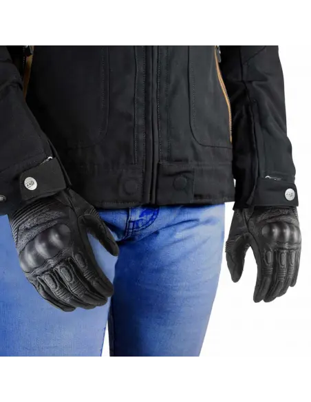 Comprar Guantes Perforados De Verano Duster Negros De Ls2 a precio de oferta