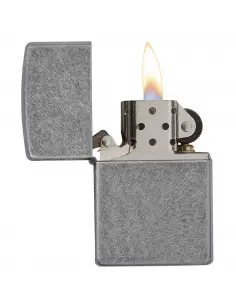 BRIQUET ZIPPO FINITION ARGENT ANTIQUE 2