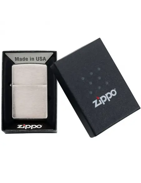 BRUSHED CHROME ZIPPO LIGHTER