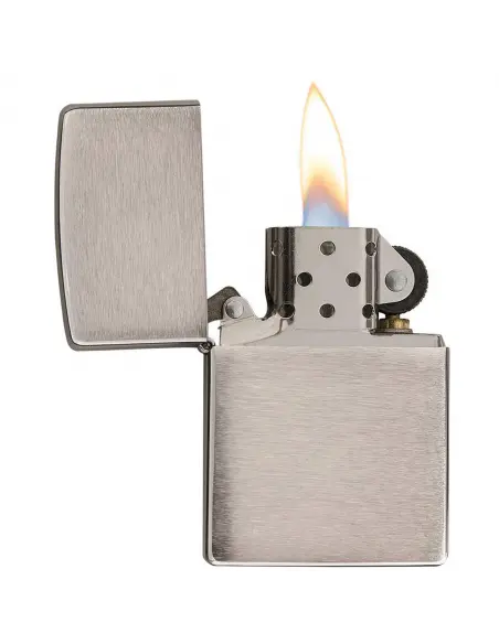 BRUSHED CHROME ZIPPO LIGHTER