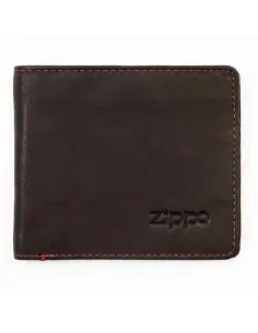 CARTEIRA HORIZONTAL BIFOLD MOCHA ZIPPO