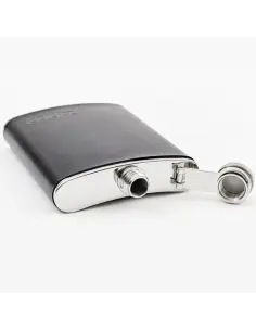 STEEL FLASK WITH BLACK SKIN BY ZIPPO 2