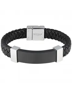BRACELET AVEC FERMETURE MAGNÉTIQUE ET CUIR 22 CM ZIPPO 2