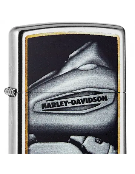ZIPPO LIGHTER WITH HARLEY-DAVIDSON TANK