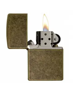 ISQUEIRO DE LATÃO ANTIQUADO ZIPPO 2