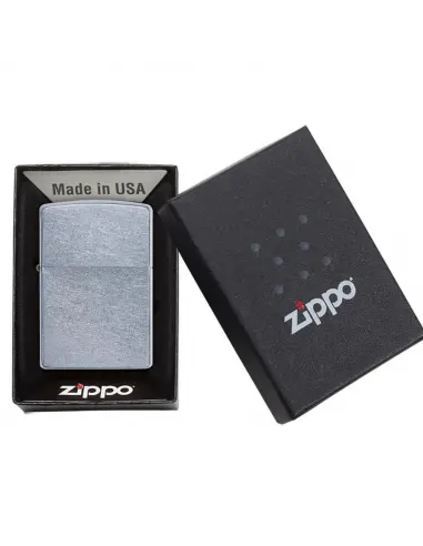 ZIPPO STREET CHROME BASIC LIGHTER