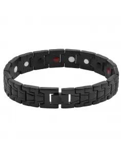 BRACELET À MAILLONS PLATS 22 CM ZIPPO EN ACIER INOXYDABLE