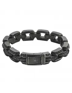 BRACELET DE 20 CM EN ACIER INOXYDABLE VIEILLI VIKING BY ZIPPO