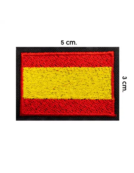 SPAIN FLAG PATCH 5 X 3