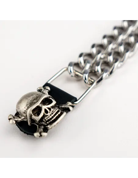 Comprar Extensor De Chaleco Skull&Bones Con Cadena Cromada a precio de oferta