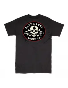 T-SHIRT FAST AND LOUD DE ALGODÃO POR LUCKY 13