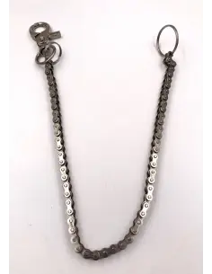 Comprar Cadena Para Carteras Tipo Moto Fina Metaliza Raw 45Cm a precio de oferta