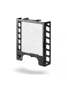 C-RACER BLACK RADIATOR COVER FOR ROYAL ENFIELD INTERCEPTOR 650 AND CONTINENTAL GT