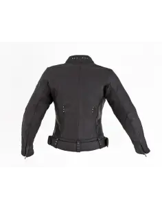 LADY RIDER VESTE FEMME CUIR NOIR MAT AVEC PROTECTIONS 2