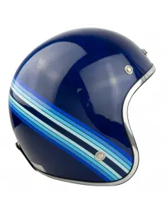 Comprar Casco Jet Pendejo By Iguana Custom - Blue Imf Style a precio de oferta 2