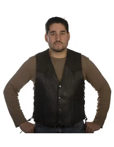 MEN'S BASIC SIDE LACE VEST