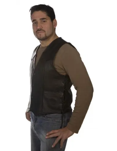 MEN'S BASIC SIDE LACE VEST