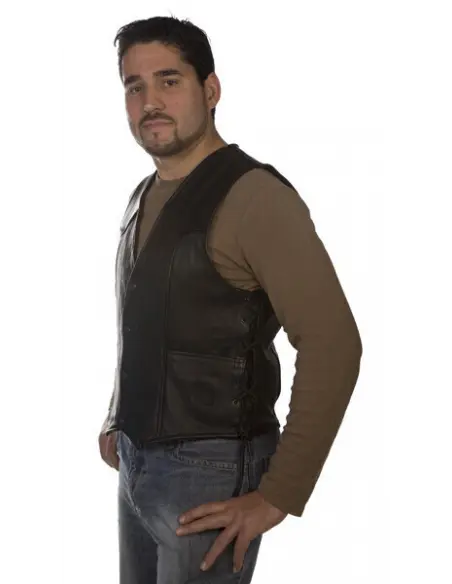 MEN'S BASIC SIDE LACE VEST