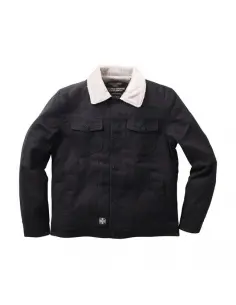Acquista Giacca Sherpa West Coast Choppers Black Canvas a prezzo scontato