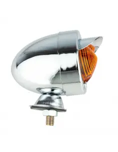 INDICADOR BALA CROMADA COM VISEIRA COM LENTE ROCKET 2