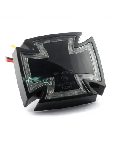 GOTHIC REAR LIGHT BLACK - E-MARK