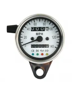 Comprar Cuentakilometros 61Mm Fondo Blanco Con Parcial E Indicadores a precio de oferta