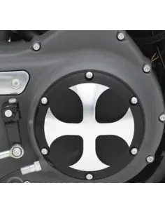 CROSS BLACK DERBY COVER FITS 04-UP XL MODELS