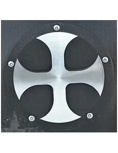CROSS BLACK DERBY COVER FITS HD TWIN CAM