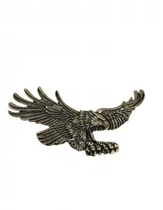 Comprar Emblema Adhesivo Metalico Aguila Oro 15Cm a precio de oferta