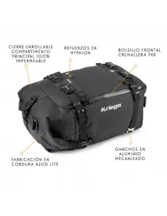 BOLSA KRIEGA US-30 DRYPACK CORDURA 30L 2