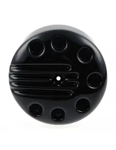 AIR FILTER COVER CULT-WERK SLOTTED GLOSSY BLACK HD RH975 NIGHTSTER