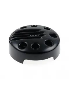 AIR FILTER COVER CULT-WERK SLOTTED GLOSSY BLACK HD RH975 NIGHTSTER 2