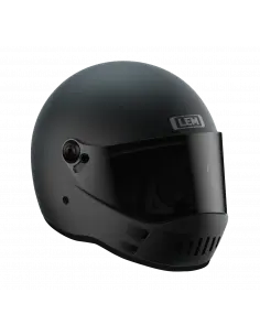 FULL FACE LEM KICK MATTE BLACK HELMET 2