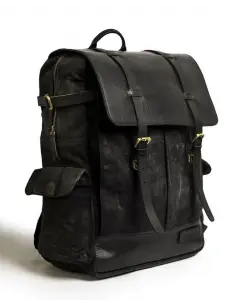 TRIP MACHINE RAMBLER BLACK BACKPACK