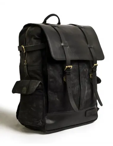 MOCHILA PRETA TRIP MACHINE RAMBLER