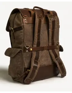 TRIP MACHINE RAMBLER TAN COGNAC BACKPACK 2
