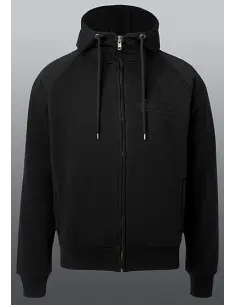 MOLETOM PRETO COM KEVLAR E JOHN DOE