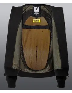 MOLETOM PRETO COM KEVLAR E JOHN DOE 2