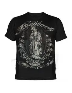 VIRGIN" BLACK SHORT SLEEVE T-SHIRT