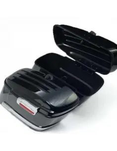 Comprar Alforjas Rigidas Vramack "Forwind" Negro Brillo a precio de oferta 2
