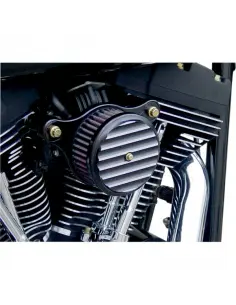 MÁQUINA DE FILTRO DE AR JOKER FINNED PRETO SPORTSTER 2007-UP 2