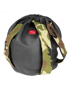 TESTA HELMET CARRIER SHOULDER BAG WITH CAMOUFLAGE STRIPS