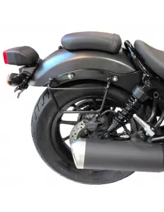Comprar Soporte De Alforjas Klickfix Negro Para Honda Rebel 1100 a precio de oferta 2