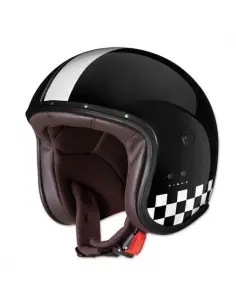 Acquista Casco Jet Freeride Indy Nero e Bianco Caberg a prezzo scontato