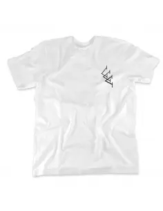 CAMISETA CUCHILLO CON CASCO BLANCA DE VENENO 2