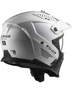 CASQUE LS2 DRIFTER OF606 SOLID WHITE 2
