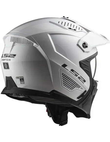 CASQUE LS2 DRIFTER OF606 SOLID WHITE