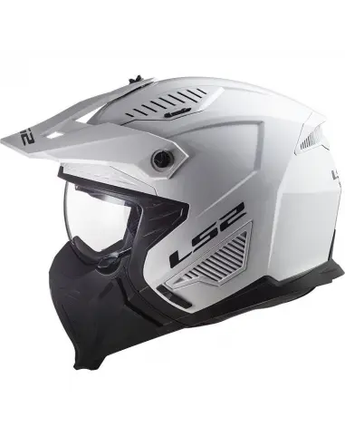 CASQUE LS2 DRIFTER OF606 SOLID WHITE