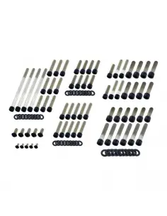 KIT DE PARAFUSO PRETO BRILHANTE PARA MOTOR HD V-ROD 02-17